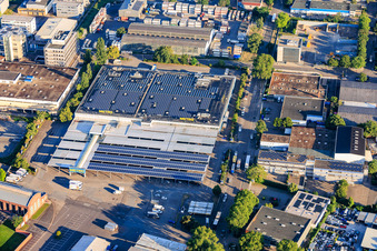 MÉTRO Mannheim à le quartier Neckarau in Mannheim dans le département Bade-Wurtemberg, Allemagne