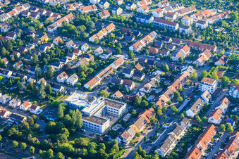 Chemin de bride x rue Hermsheim à le quartier Neuhermsheim in Mannheim dans le département Bade-Wurtemberg, Allemagne