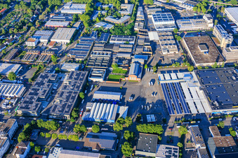 Ancienne usine de tortues du nord-est à le quartier Neckarau in Mannheim dans le département Bade-Wurtemberg, Allemagne
