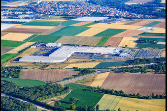 Usine de machines Joseph Vögele AG du sud à le quartier Rheingönheim in Ludwigshafen dans le département Rhénanie-Palatinat, Allemagne