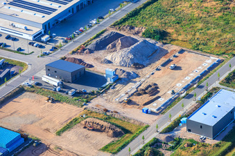 Parc industriel Im Niedersand à Offenbach an der Queich dans le département Rhénanie-Palatinat, Allemagne