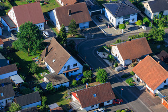 Rue du Jardin à Winden dans le département Rhénanie-Palatinat, Allemagne