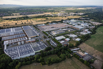 Le site du nouveau centre logistique de Cain International a été déblayé par le promoteur du projet, NVELOP. à Landau in der Pfalz dans le département Rhénanie-Palatinat, Allemagne