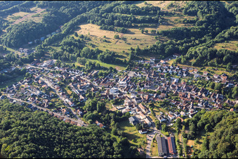 Du nord-ouest à Silz dans le département Rhénanie-Palatinat, Allemagne
