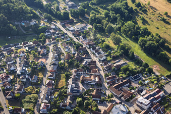 Rue principale de Garden Street à Silz dans le département Rhénanie-Palatinat, Allemagne