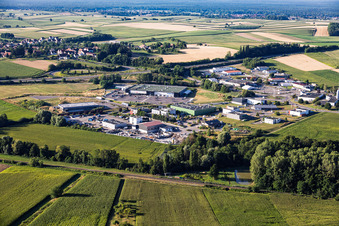Parc industriel Est à Soultz-sous-Forêts dans le département Bas Rhin, France