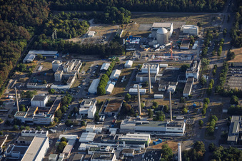 Institut de technologie de Karlsruhe - Campus Nord avec Institut de nanotechnologie à le quartier Leopoldshafen in Eggenstein-Leopoldshafen dans le département Bade-Wurtemberg, Allemagne