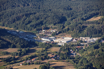 Parc industriel de Reichenbach à Dahn dans le département Rhénanie-Palatinat, Allemagne