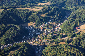 Du nord à Trulben dans le département Rhénanie-Palatinat, Allemagne