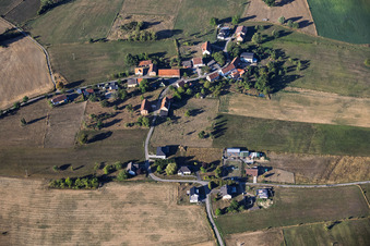 Quartier de Dollenbach à Nussweiler dans le département Moselle, France
