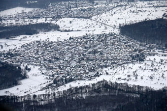 Photographie aérienne de Quartier Spessart in Ettlingen dans le département Bade-Wurtemberg, Allemagne