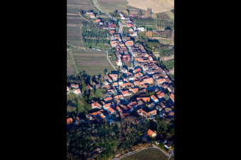Image drone de Rott dans le département Bas Rhin, France
