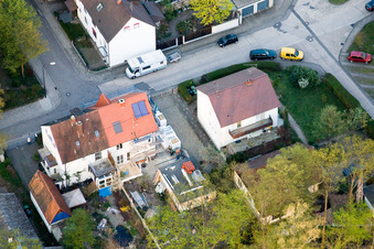 Photographie aérienne de Elsässer Straße x Am Schwanenweier à Kandel dans le département Rhénanie-Palatinat, Allemagne