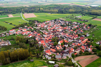 Photographie aérienne de Vue sur le village à Barbelroth dans le département Rhénanie-Palatinat, Allemagne