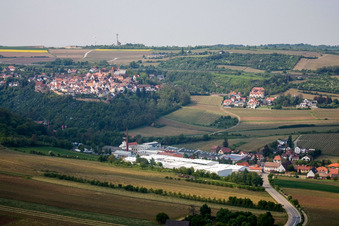 Vue oblique de Gechem GmbH à Kleinkarlbach dans le département Rhénanie-Palatinat, Allemagne