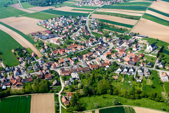 Buhl dans le département Bas Rhin, France d'un drone