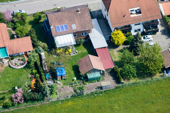 Vue aérienne de Anneau romain à Berg dans le département Rhénanie-Palatinat, Allemagne