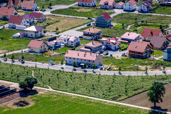 Photographie aérienne de Sur la haute piste à Kandel dans le département Rhénanie-Palatinat, Allemagne