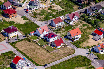 Photographie aérienne de Sur la haute piste à Kandel dans le département Rhénanie-Palatinat, Allemagne