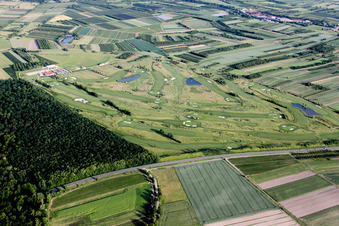Vue aérienne de Club de golf à le quartier Urloffen in Appenweier dans le département Bade-Wurtemberg, Allemagne