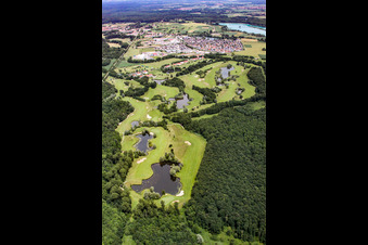 Photographie aérienne de Terrain de golf à Soufflenheim dans le département Bas Rhin, France