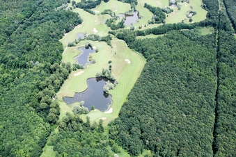 Vue oblique de Terrain de golf à Soufflenheim dans le département Bas Rhin, France