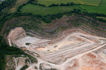 Abbotskerswell dans le département Angleterre, Grande Bretagne vue d'en haut