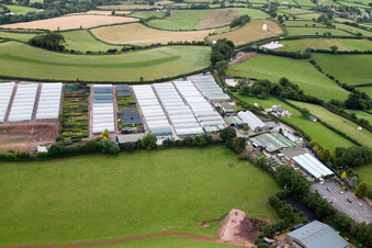 Vue oblique de Marldon dans le département Angleterre, Grande Bretagne