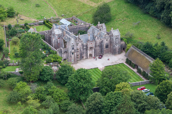 Marldon dans le département Angleterre, Grande Bretagne depuis l'avion