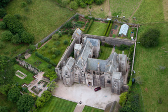 Image drone de Marldon dans le département Angleterre, Grande Bretagne