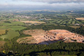 Photographie aérienne de Kingskerswell dans le département Angleterre, Grande Bretagne