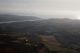 Kingskerswell dans le département Angleterre, Grande Bretagne vue du ciel