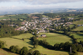 Image drone de Kingskerswell dans le département Angleterre, Grande Bretagne