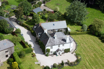 Ipplepen dans le département Angleterre, Grande Bretagne hors des airs