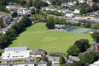 Berry Pomeroy dans le département Angleterre, Grande Bretagne hors des airs