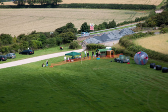 Marldon dans le département Angleterre, Grande Bretagne d'en haut