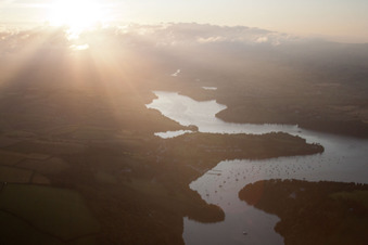 Vue oblique de Sandquay dans le département Angleterre, Grande Bretagne