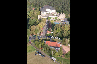 Altleiningen dans le département Rhénanie-Palatinat, Allemagne vue du ciel
