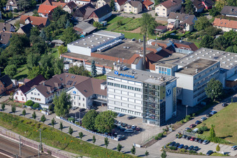 Vue oblique de Klocke Pharma GmbH à le quartier Urloffen in Appenweier dans le département Bade-Wurtemberg, Allemagne