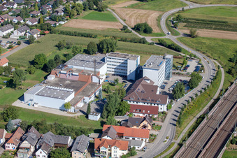 Klocke Pharma GmbH à le quartier Urloffen in Appenweier dans le département Bade-Wurtemberg, Allemagne vue du ciel