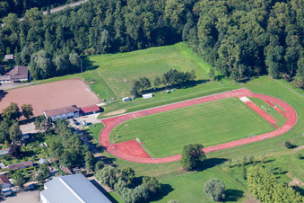Vue aérienne de Club sportif Appenweier 1925 eV à Appenweier dans le département Bade-Wurtemberg, Allemagne