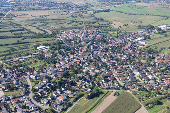 Vue aérienne de Quartier Windschläg in Offenburg dans le département Bade-Wurtemberg, Allemagne