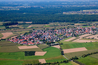 Vue oblique de Quartier Griesheim in Offenburg dans le département Bade-Wurtemberg, Allemagne
