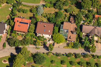 Vue oblique de Dans la Forêt-Noire à le quartier Fessenbach in Offenburg dans le département Bade-Wurtemberg, Allemagne