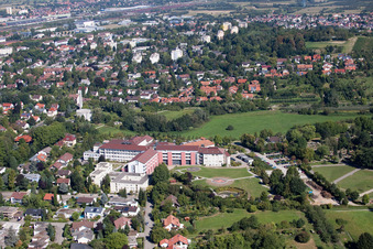 Vue aérienne de Hôpital à Offenburg dans le département Bade-Wurtemberg, Allemagne