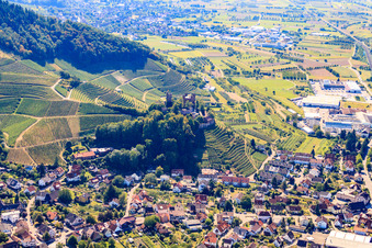 Vue oblique de Auberge de jeunesse DJH Château Ortenberg à Ortenberg dans le département Bade-Wurtemberg, Allemagne