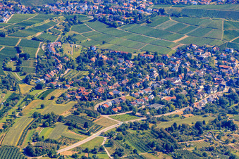 Vue aérienne de Du sud-ouest à le quartier Fessenbach in Offenburg dans le département Bade-Wurtemberg, Allemagne
