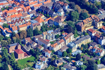 Vue aérienne de Stegemattstr à Offenburg dans le département Bade-Wurtemberg, Allemagne