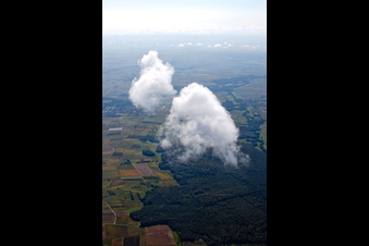 Cleebourg dans le département Bas Rhin, France vue du ciel