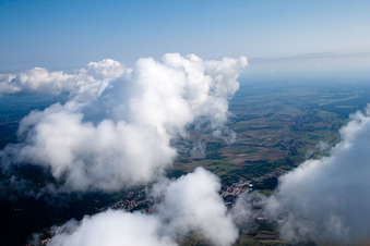 Photographie aérienne de Steinseltz dans le département Bas Rhin, France